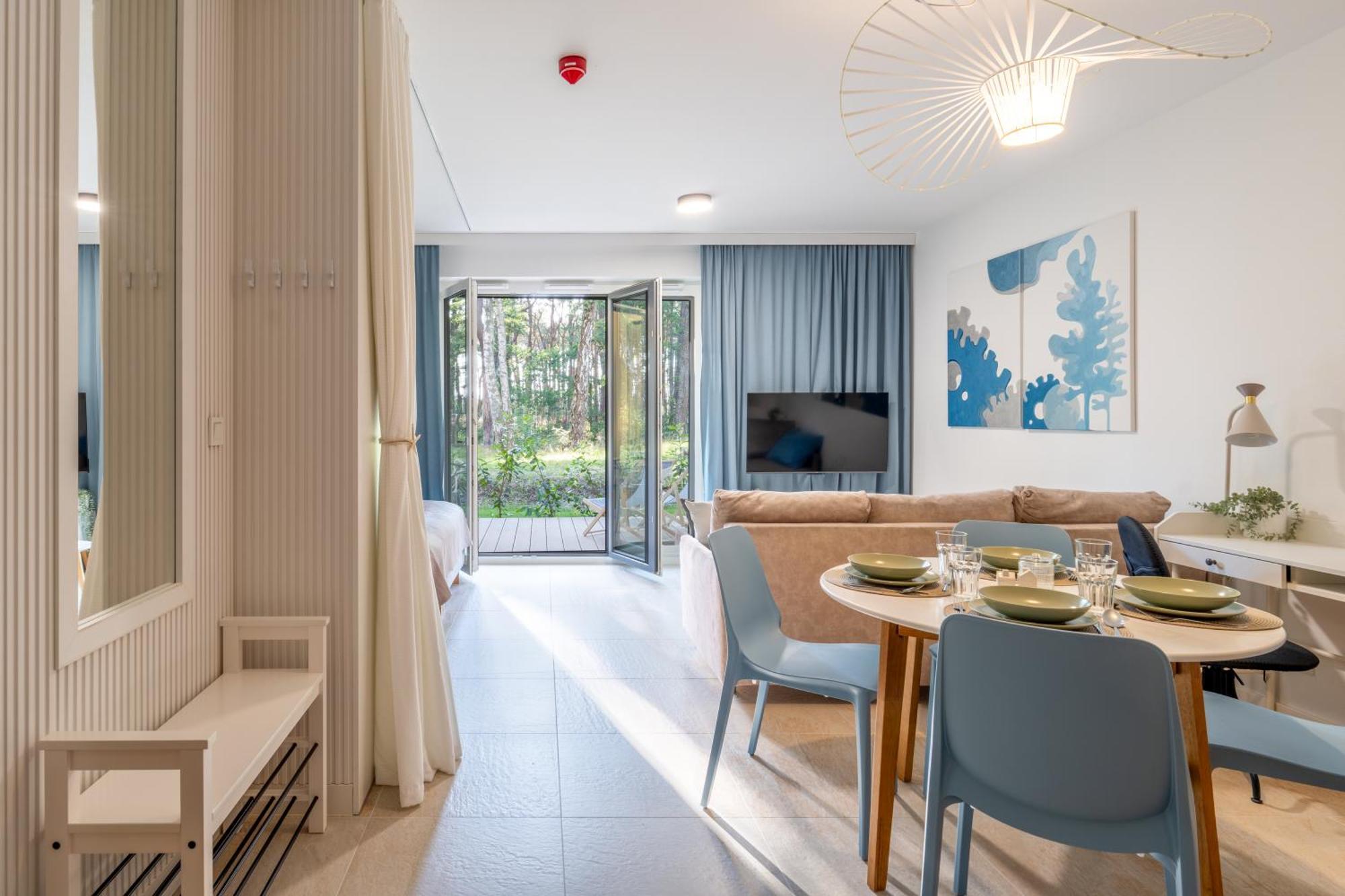 Aquamarina Dabki Marina Invest Aparthotel Bagian luar foto