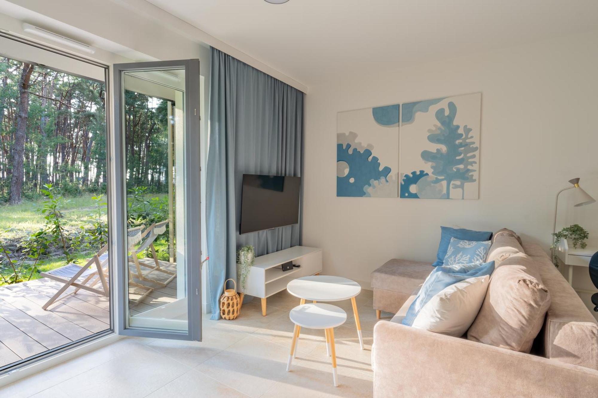 Aquamarina Dabki Marina Invest Aparthotel Bagian luar foto