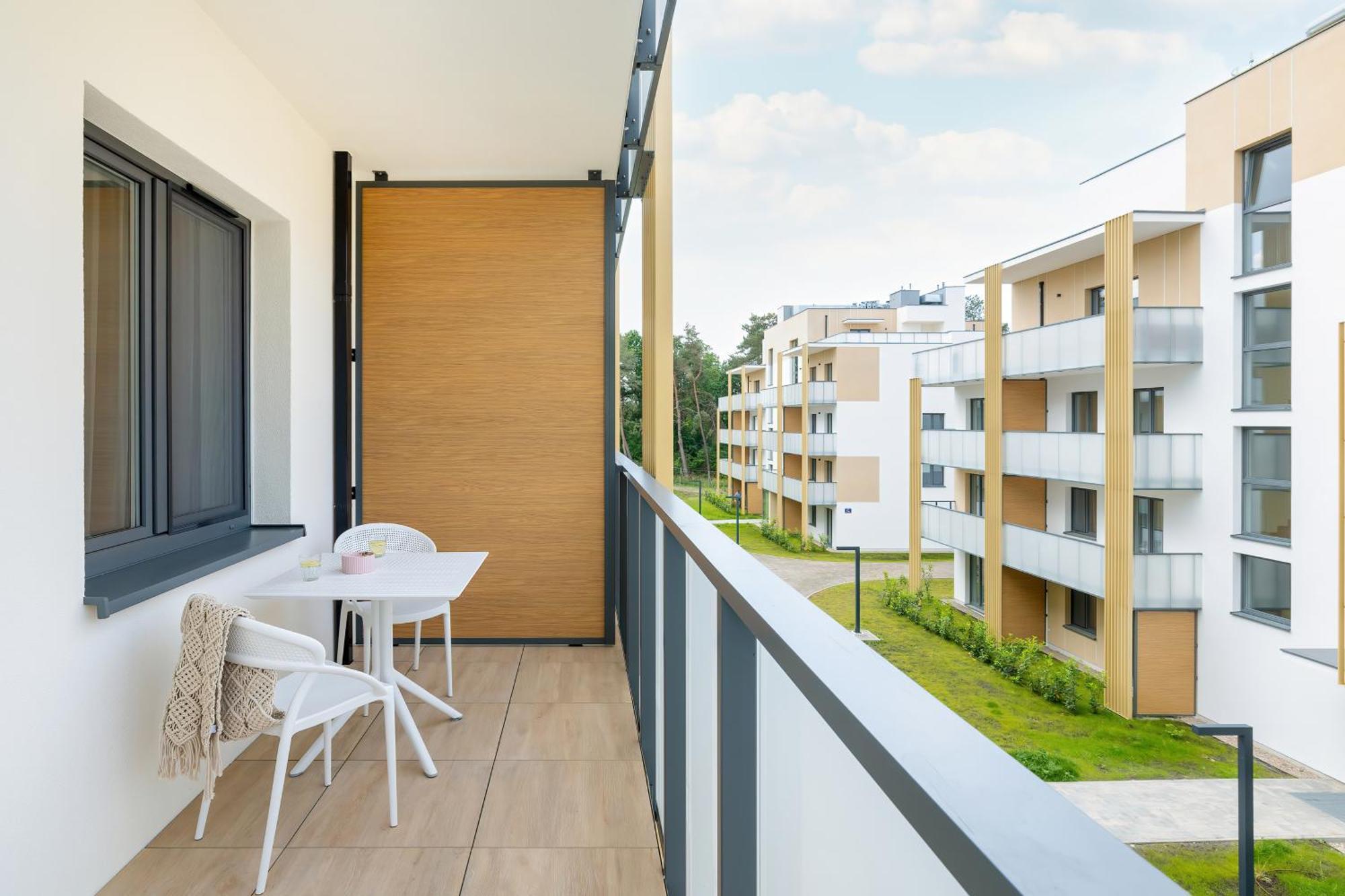 Aquamarina Dabki Marina Invest Aparthotel Bagian luar foto