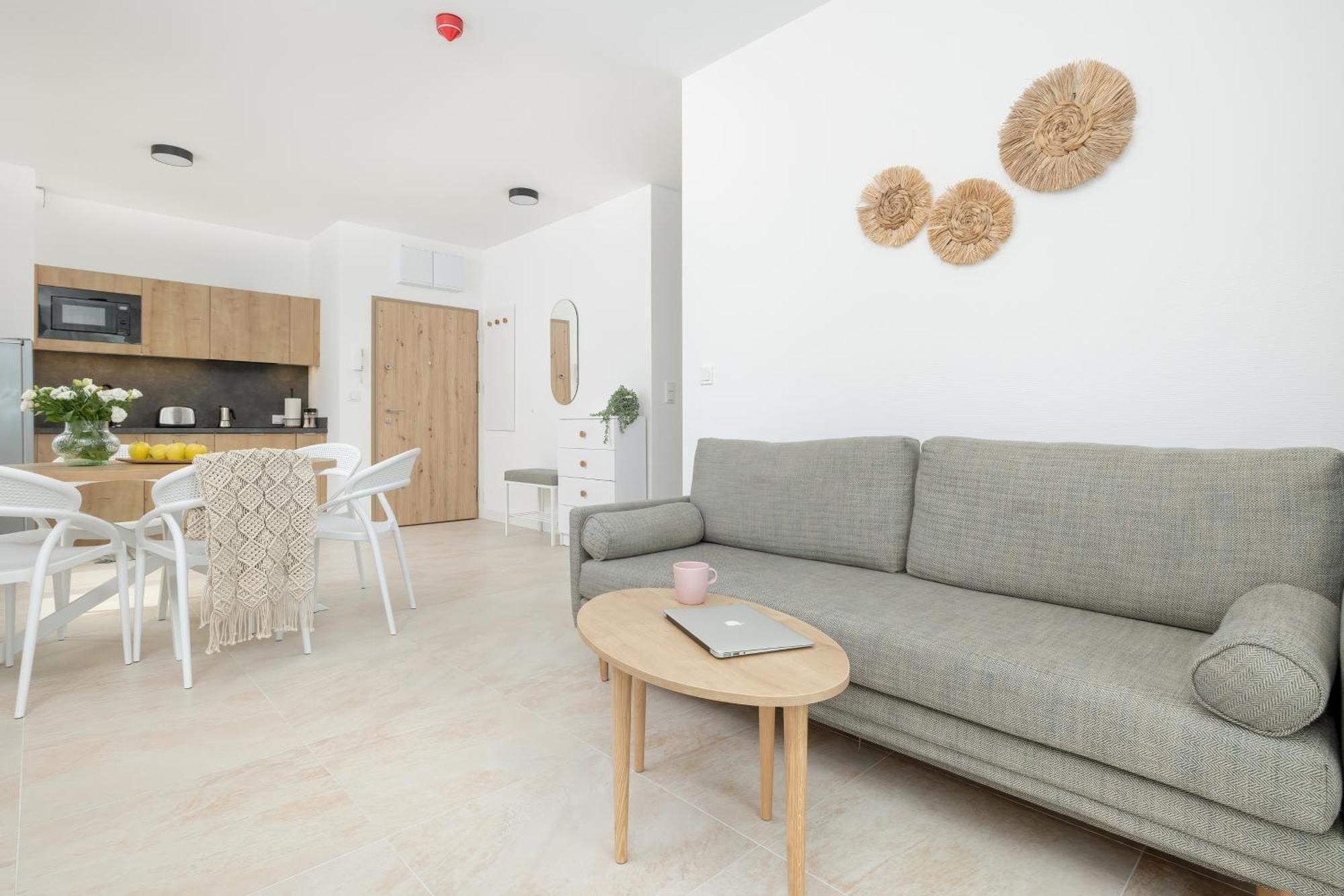 Aquamarina Dabki Marina Invest Aparthotel Bagian luar foto