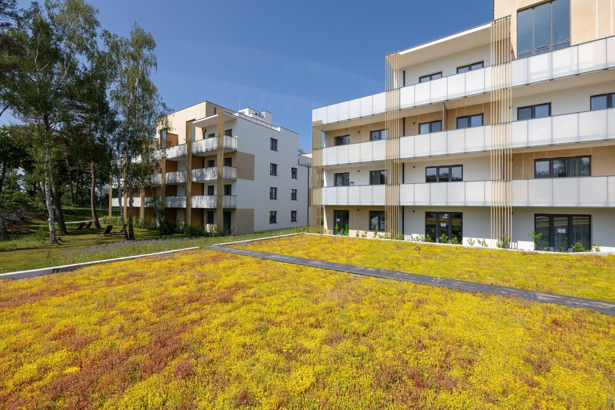 Aquamarina Dabki Marina Invest Aparthotel Bagian luar foto