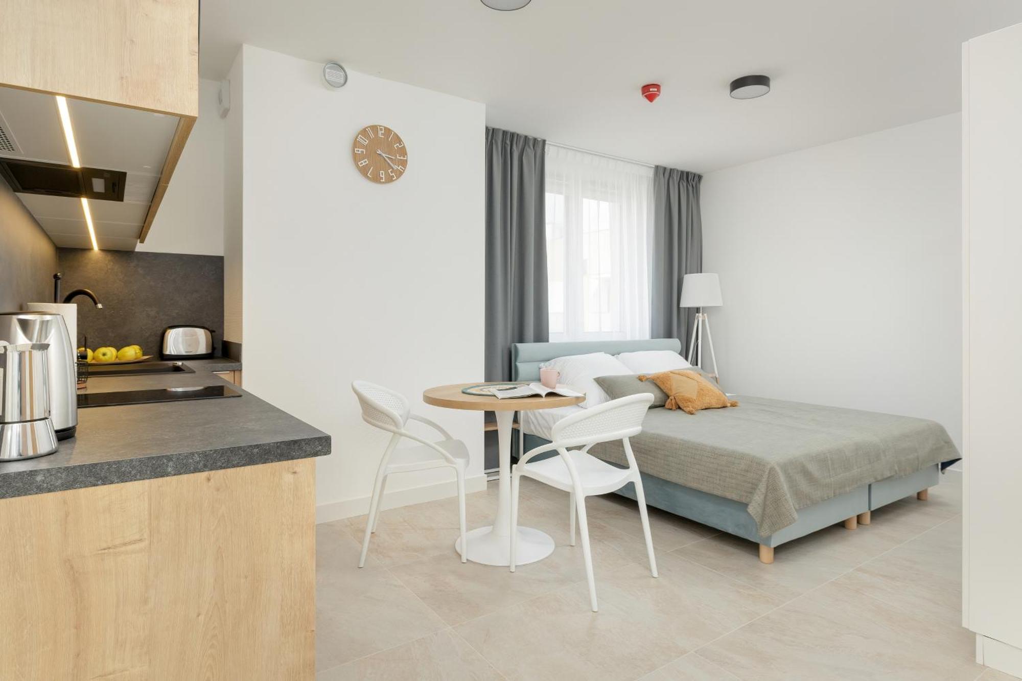 Aquamarina Dabki Marina Invest Aparthotel Bagian luar foto