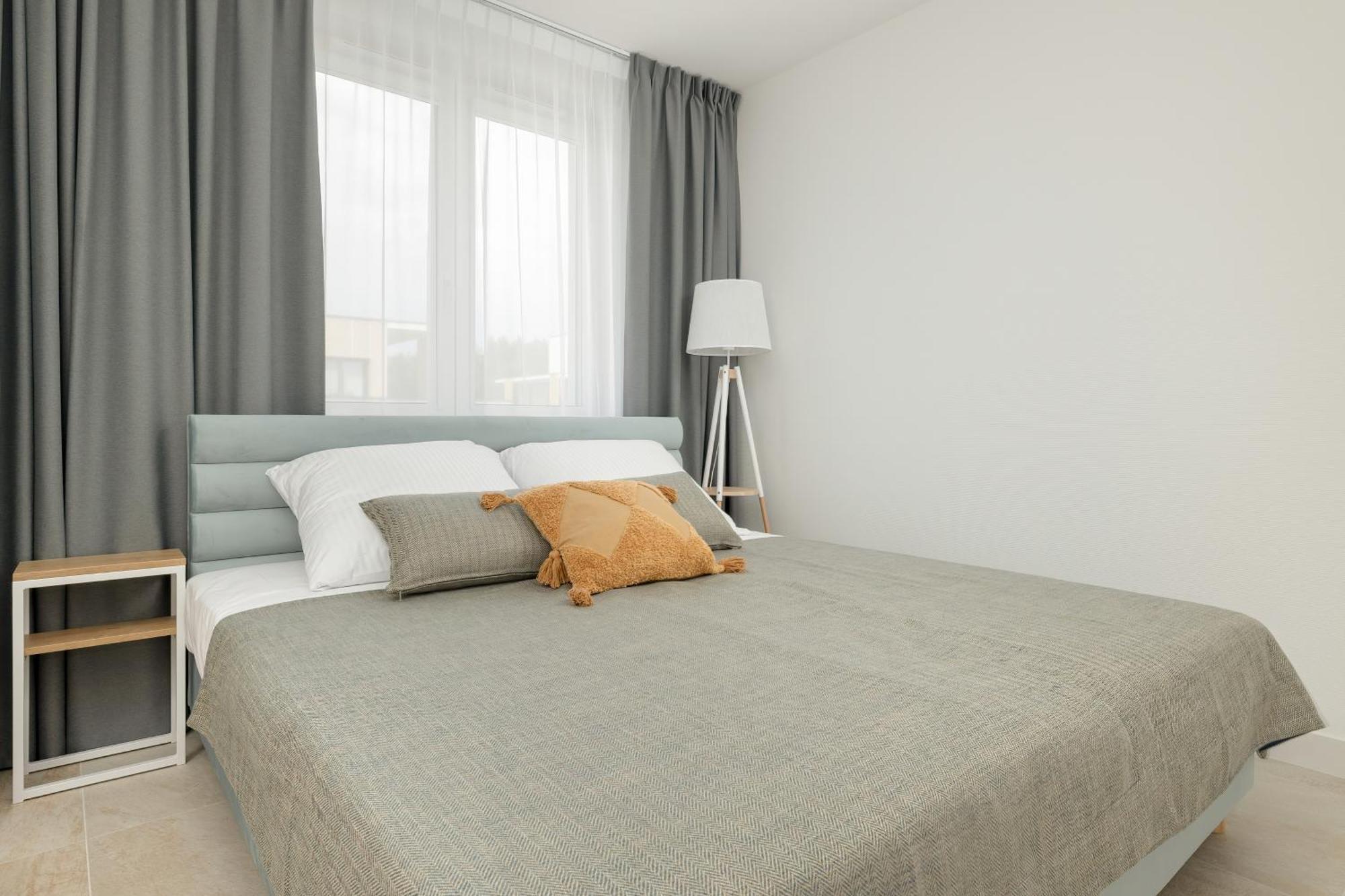 Aquamarina Dabki Marina Invest Aparthotel Bagian luar foto