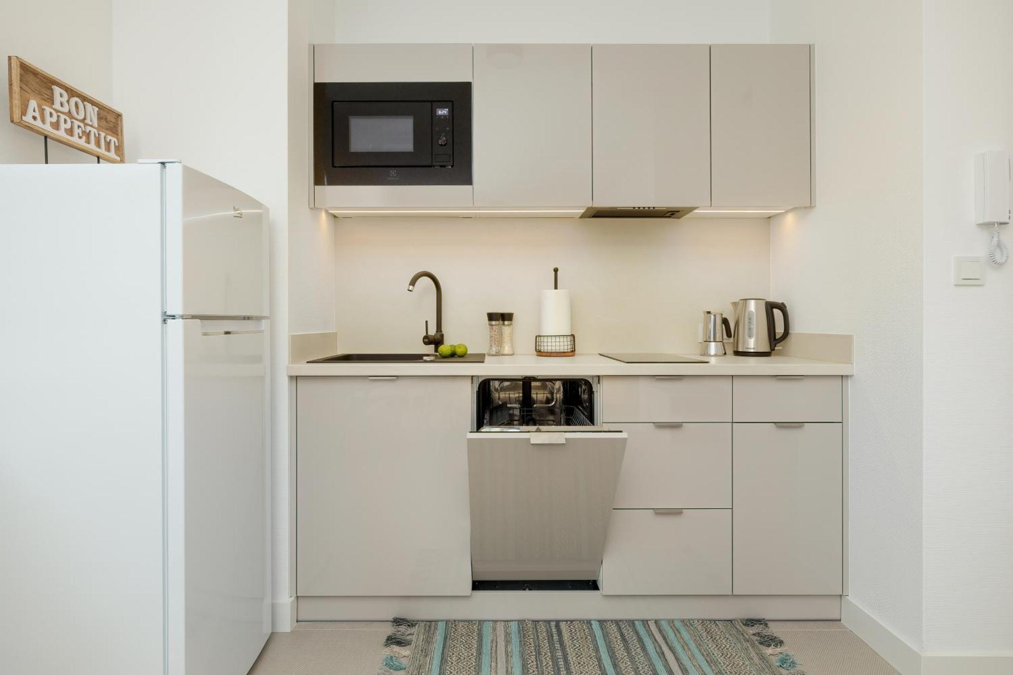 Aquamarina Dabki Marina Invest Aparthotel Bagian luar foto