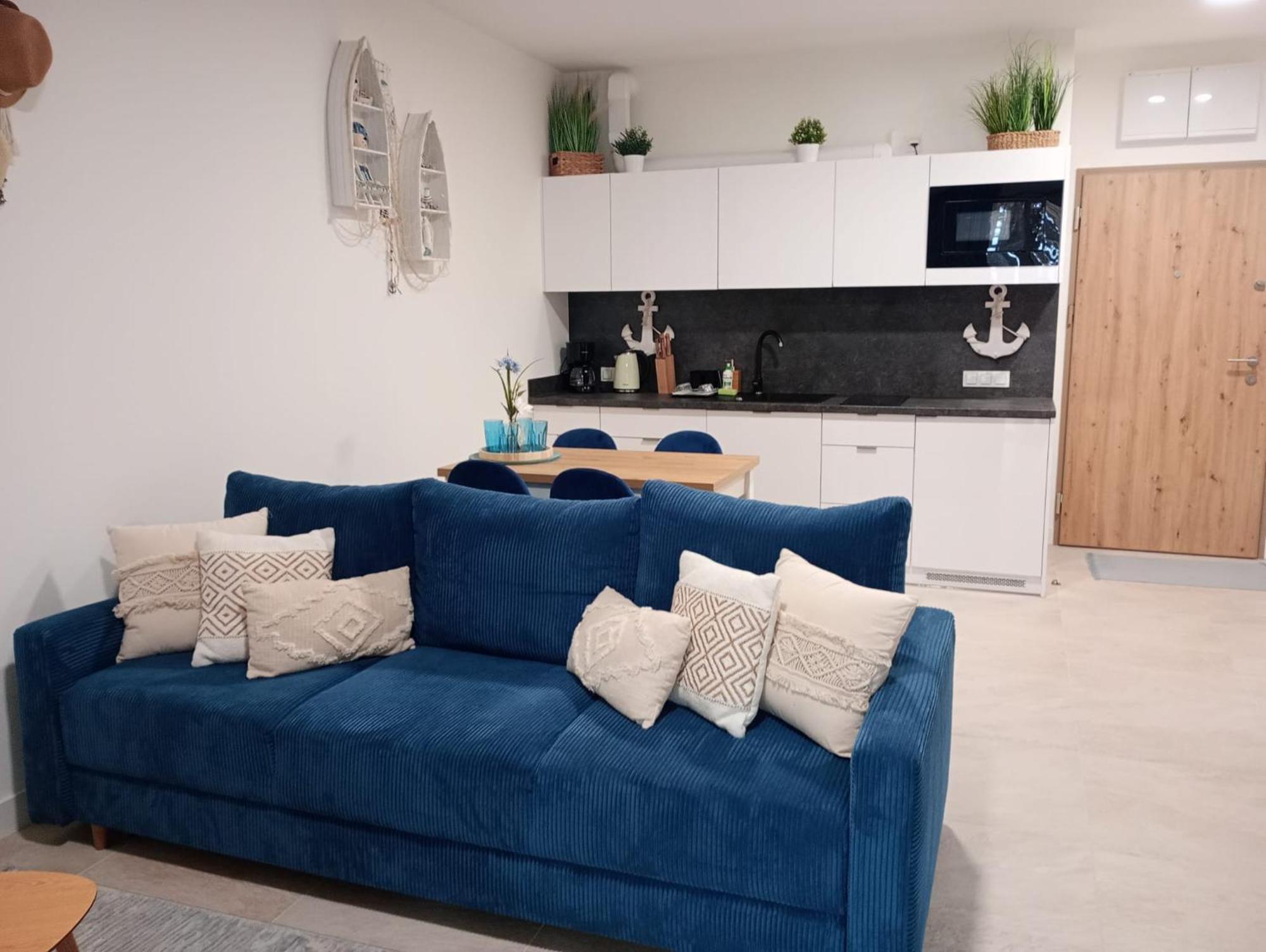 Aquamarina Dabki Marina Invest Aparthotel Bagian luar foto